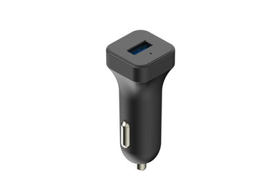 comprar Solo USB negro en el cargador 5V 2.4A 12W 2400ma de alta velocidad del coche online manufacture