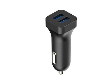 comprar 2A / 2.4A hizo salir rápidamente en cargador del coche con USB dual 3,0 negro/blanco online manufacture