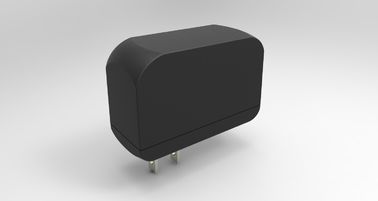 Un buen precio. Cargador de carga rápido estándar del teléfono celular de los E.E.U.U. con 1 negro del puerto de USB en línea
