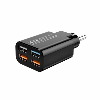 comprar Cargador USB para automóviles doble 2.4A 3.0A para entrada 12V-24V UE AU Reino Unido EE.UU. online manufacture