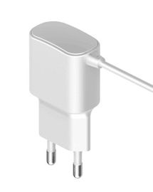Un buen precio. Blanco 5 - 12V adaptador universal del soporte de la pared del cargador del teléfono del adaptador de la CA DC en línea