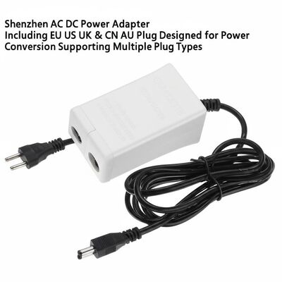 Un buen precio. Adaptador de corriente AC DC de Shenzhen, incluyendo enchufe EU US UK CN JP AU, diseñado para la conversión de energía y compatible con múltiples tipos de enchufe en línea
