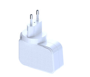 Un buen precio. Adaptador de enchufe universal del PVC, poder del paladio de la fuente de alimentación del adaptador de corriente alterna de la UE 45W GAN en línea